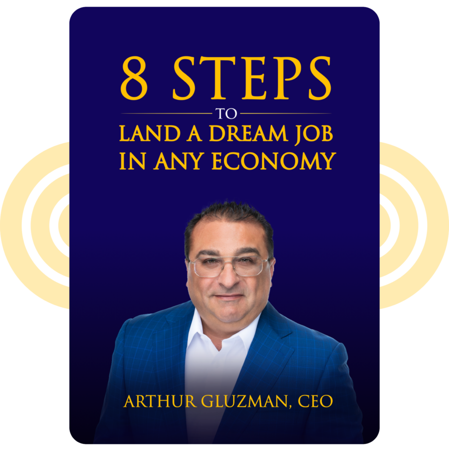Book - the 8 steps to land your dream role in any economy on amazon